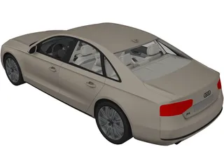 Audi A8 (2015) 3D Model