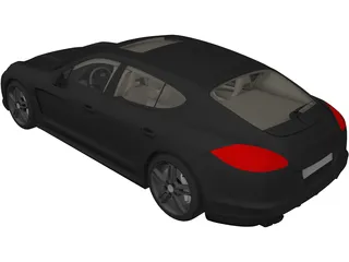 Porsche Panamera 3D Model