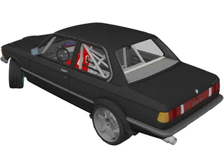 BMW E21 Drift Edition 3D Model