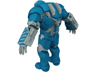 Ironman Mark 38 Igor 3D Model