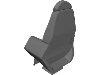 Executive Jet Seat 3D Model