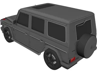 Mercedes-Benz G-Glass 3D Model