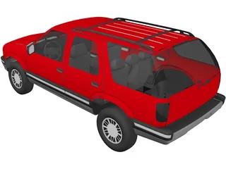 GMC Jimmy (1995) 3D Model