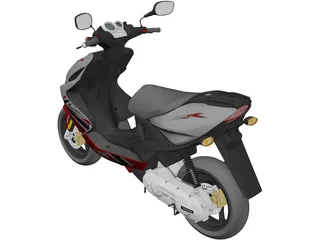 Yamaha Aerox R 3D Model
