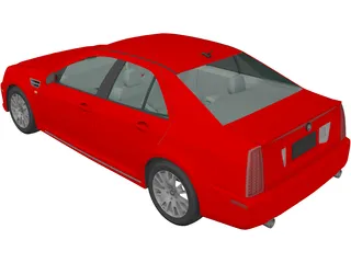 Cadillac STS 3D Model