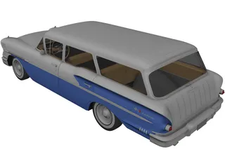 Chevrolet Nomad (1958) 3D Model