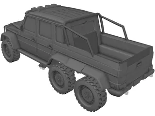 Mercedes-Benz G63 6x6 AMG 3D Model