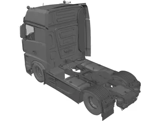 Mercedes-Benz Actros 3D Model