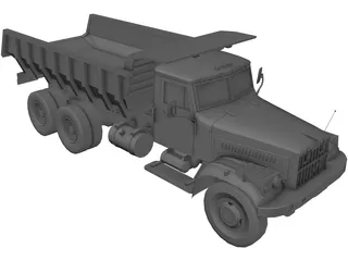 Kraz 256 3D Model