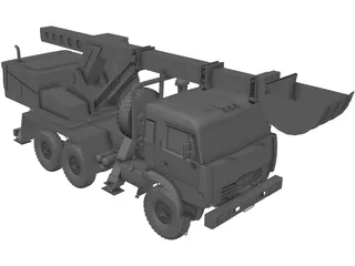 Kamaz AHTEN 3D Model