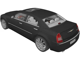 Chrysler 300C SRT8 (2005) 3D Model