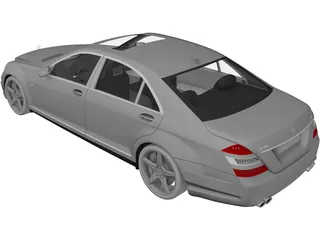 Mercedes-Benz S65 AMG 3D Model