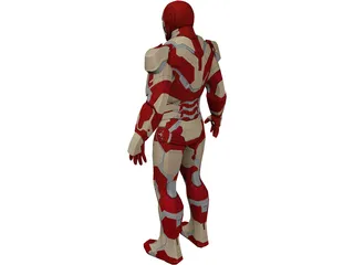 Iron Man Mark 42 3D Model