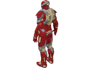 Iron Man Heartbreaker 3D Model