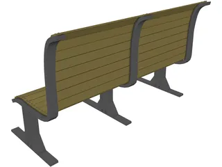 Bench 3D Model