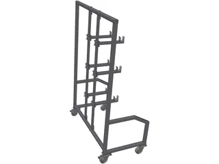 Fixture Rack 3D Model