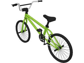 BMX Bike 3D Model