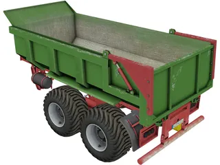 Hilken Trailer HI2250SMK 3D Model