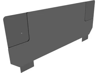 F-14A ACM Panel 3D Model