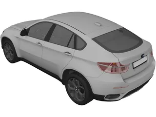 BMW X6 3D Model