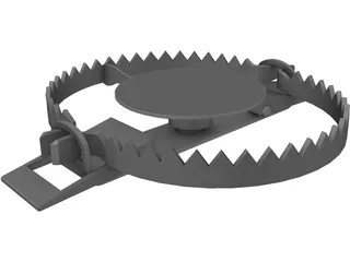 Steel Trap 3D Model