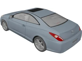 Toyota Camry Solara Coupe (2006) 3D Model