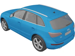 Audi Q5 (2009) 3D Model