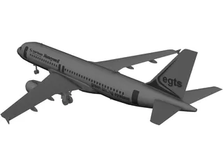 Airbus A380 3D Model