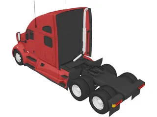 Kenworth T700 (2010) 3D Model