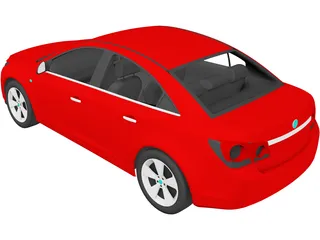 Chevrolet Cruze (2011) 3D Model