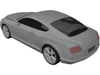 Bentley Continental GT (2012) 3D Model