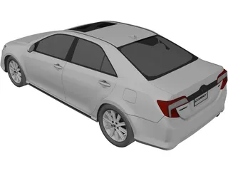 Toyota Camry (2012) 3D Model