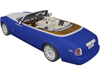 Rolls-Royce Phantom Drophead Coupe (2013) 3D Model