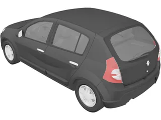 Renault Sandero 3D Model