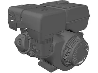 Honda GX240-270 Engine 3D Model