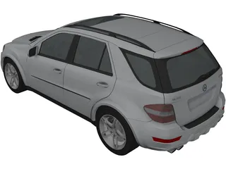 Mercedes-Benz ML63 AMG 3D Model