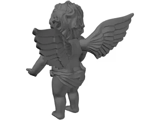 Figurine Angel 3D Model