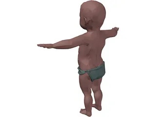 Baby 3D Model