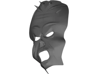 Alien Mask 3D Model