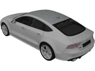 Audi RS7 (2014) 3D Model