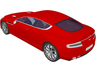 Aston Martin Rapide S (2013) 3D Model