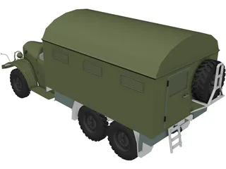 ZIL 157 3D Model