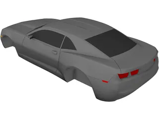 Chevrolet Camaro Body (2010) 3D Model