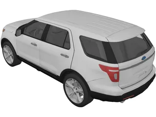 Ford Explorer (2011) 3D Model