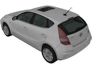 Hyundai i30 (2010) 3D Model