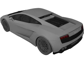 Lamborghini Gallardo LP560-4 3D Model