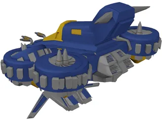 Airship 3D Model