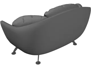 Sofa Alabama 3D Model