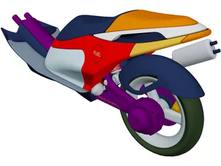 Base Scooter 3D Model