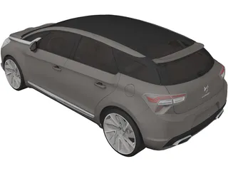 Citroen DS5 (2012) 3D Model